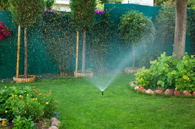 Garden Sprinkler Installation